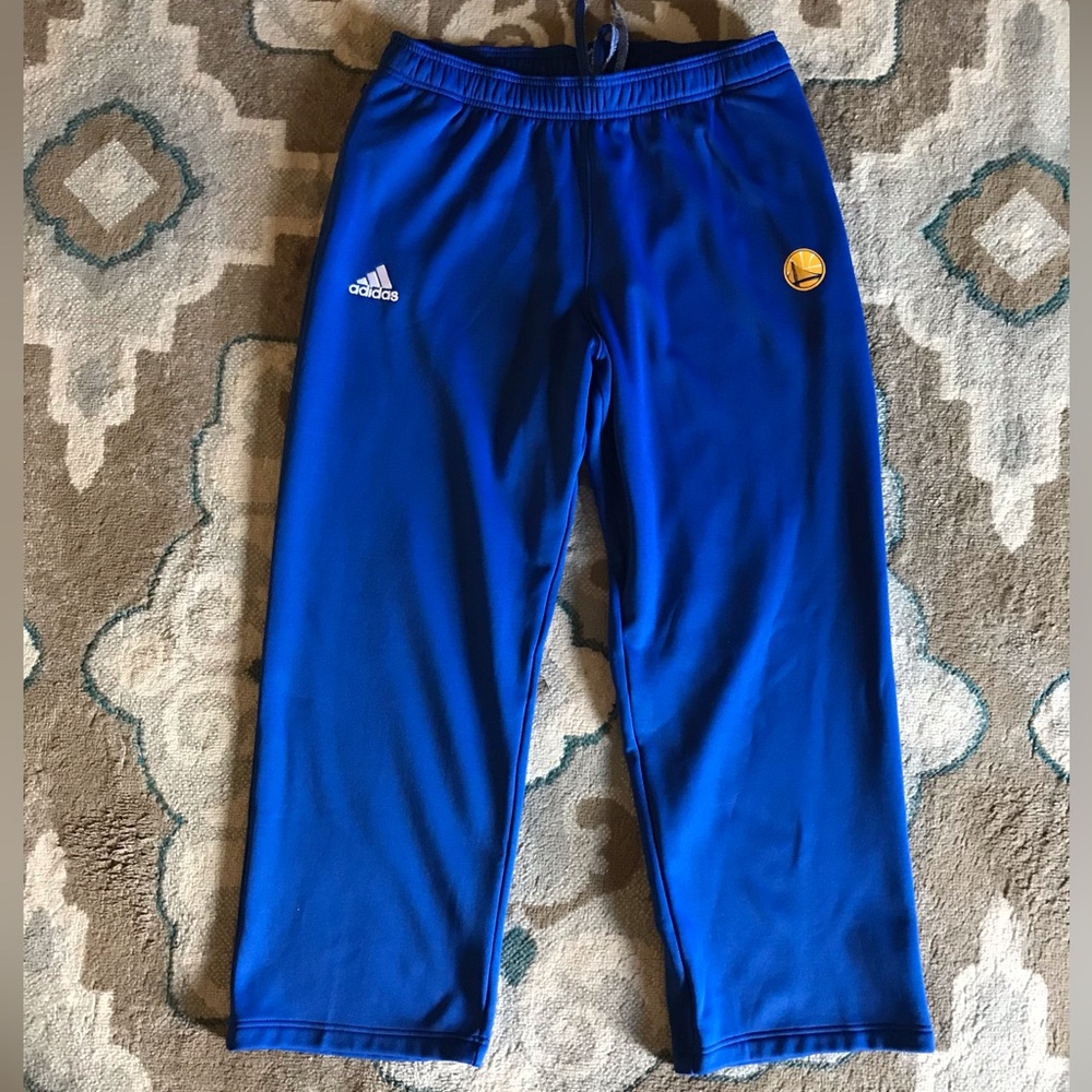 Adidas Golden State Warriors track pants large